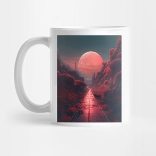 Cyberpunk moon Mug